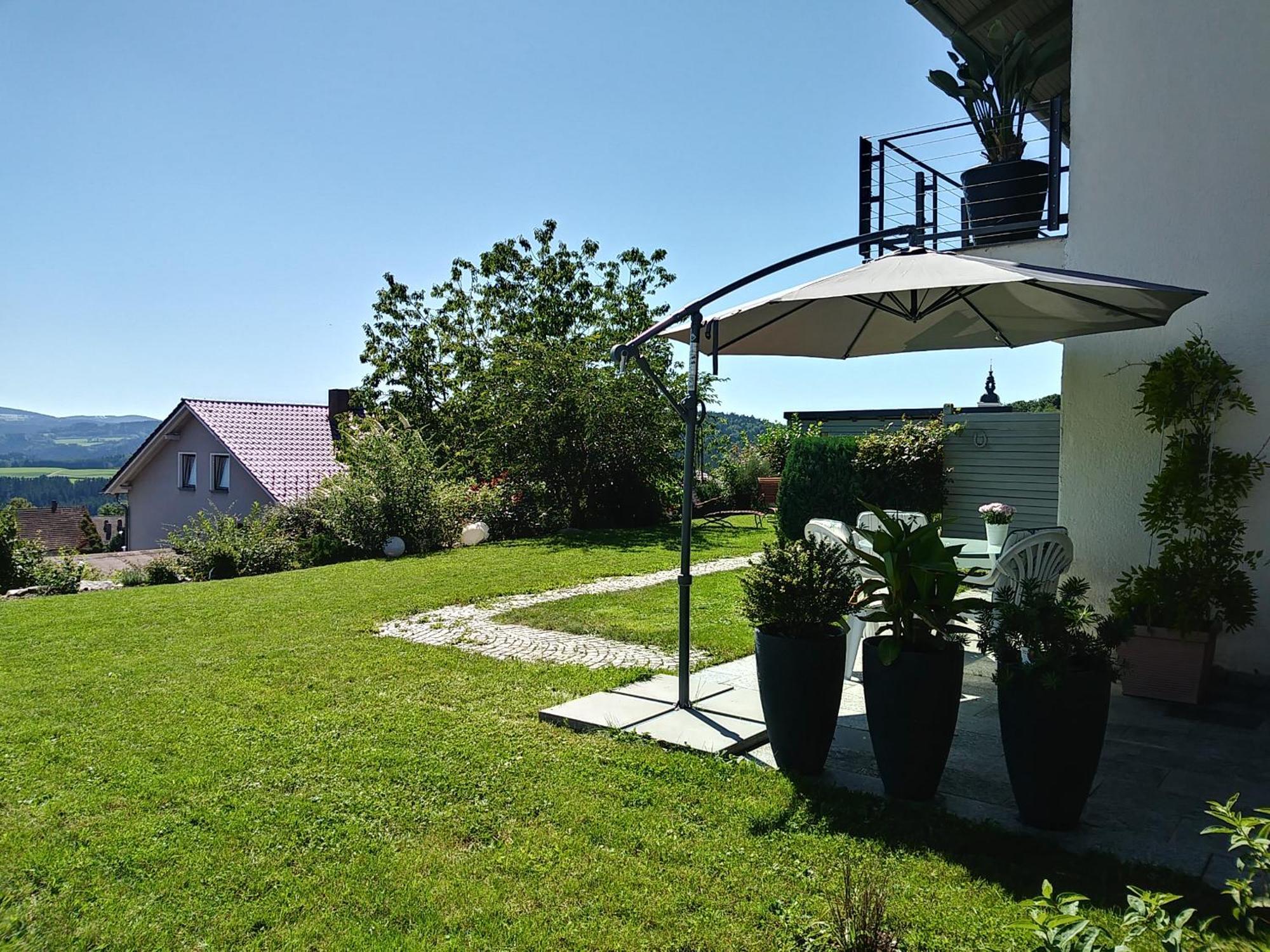 Ferienwohnungen Alpenblick Mit Garten -Panoramasauna- Kirchdorf im Wald Екстер'єр фото